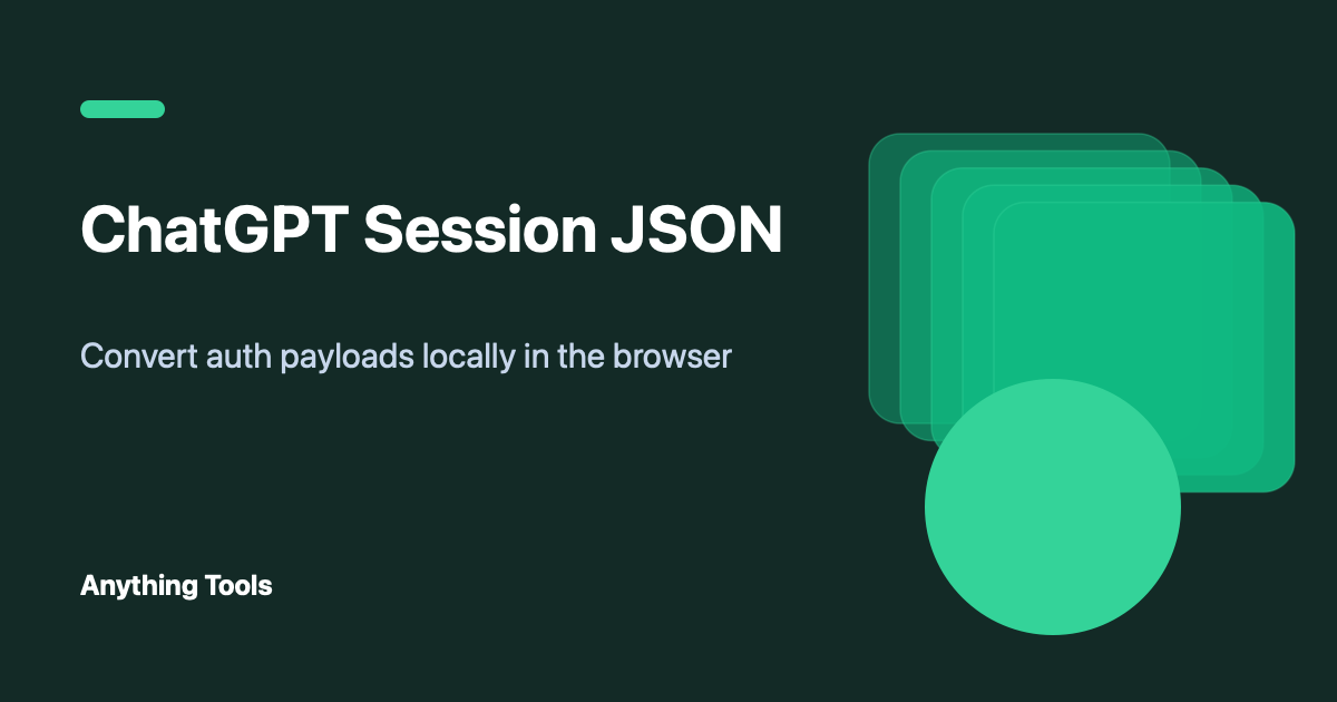 ChatGPT-Session-JSON sicher im Browser konvertieren