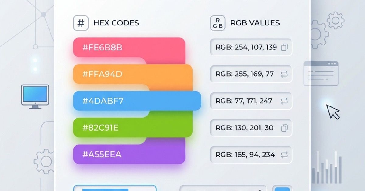 Wie man HEX online in RGB umwandelt