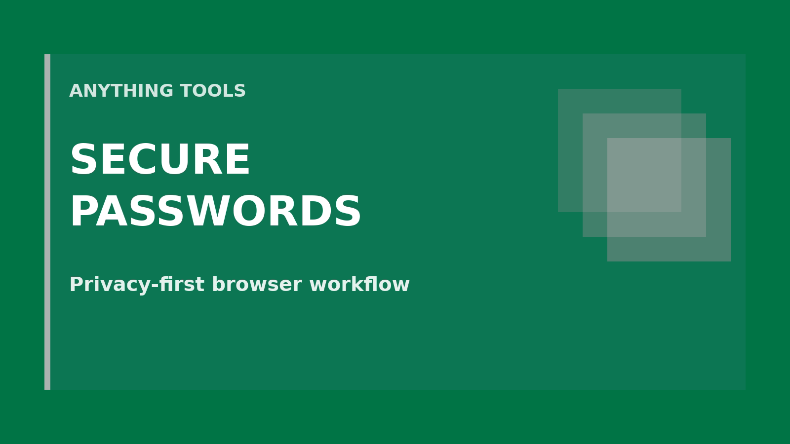 Comment générer des mots de passe sécurisés dans votre navigateur