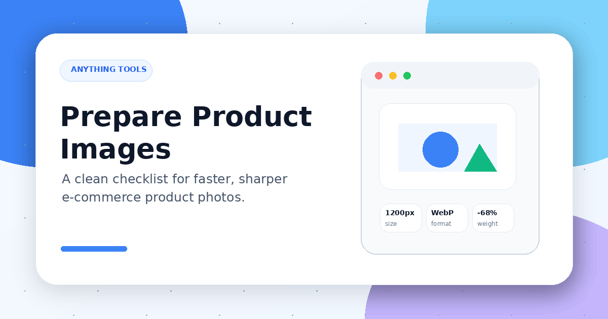 How to Prepare Product Images for E-commerce