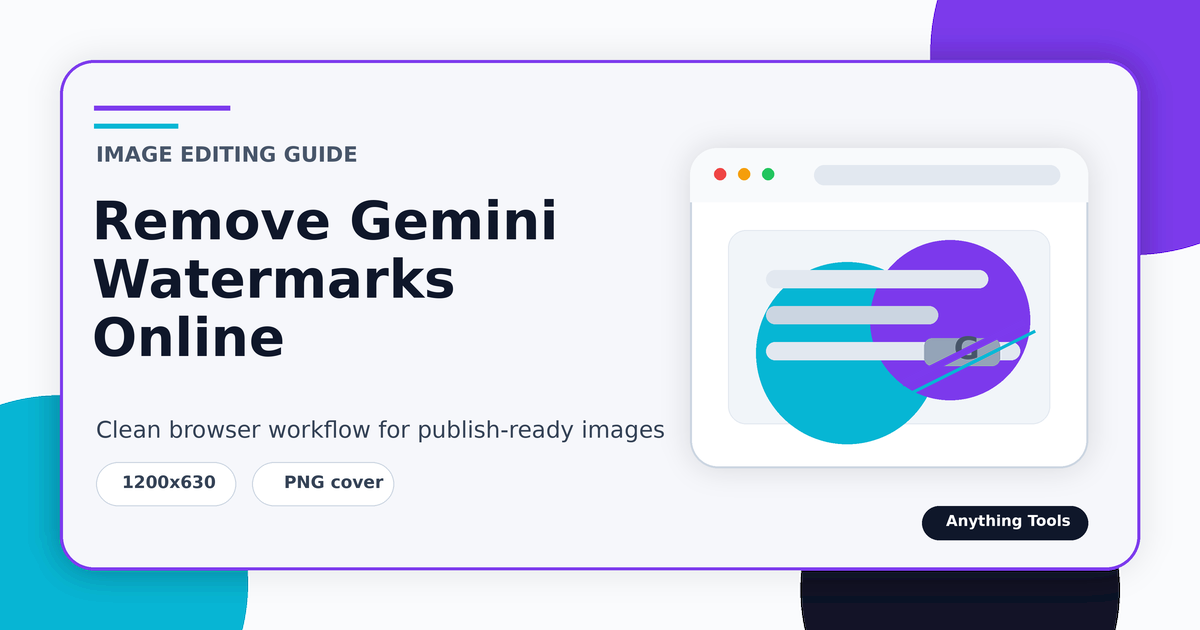 How to Remove a Gemini Watermark Online Safely