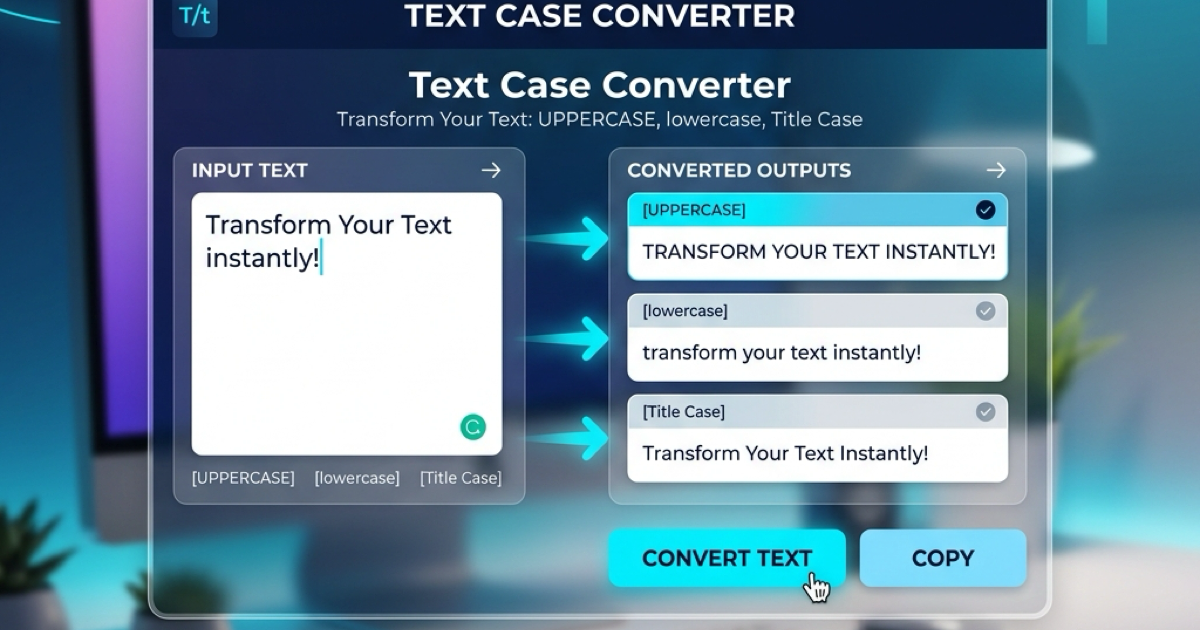 如何使用大小寫轉換工具優化內容排版
