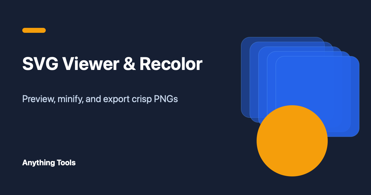 How to View, Recolor, and Optimize SVG Code Online